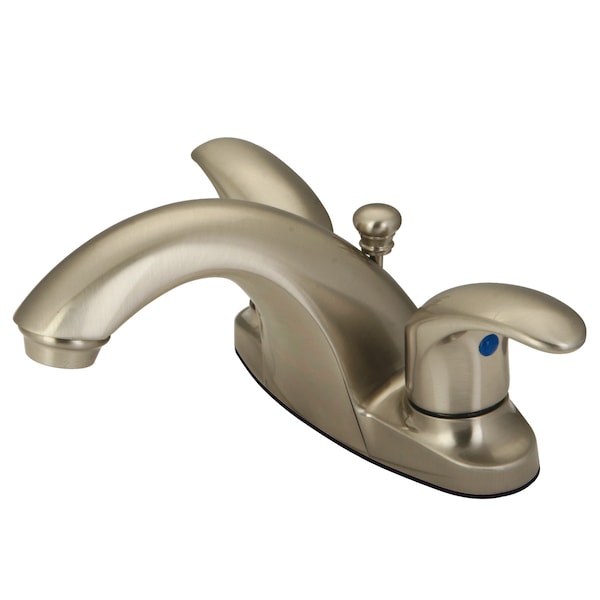 4" Centerset Bathroom Faucet, Brushed Nickel